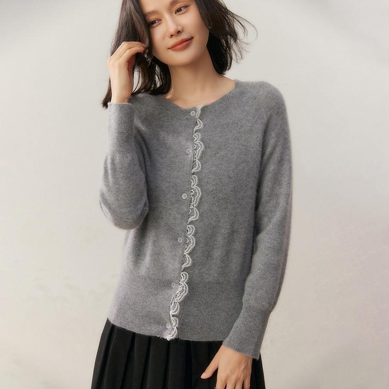 Qinghe 100% Pure Cashmere Women's Sweater - Ultra Soft Luxury Winter Pullover