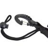 Scubas Diving Lanyard Steel Wire Spring Coiled Heavy Duty Lanyard with Quick Releases Buckle for Cameras & Diving Light