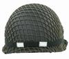 Steel Replica M1 Helmet with Mesh Heavy-duty Net.