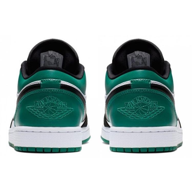 New JORDAN 1 Low White Black Mystic Green 553558-113