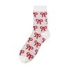 JASS5F040R2 Women's Ribbon Jacquard Mid-calf Socks 2-Piece Set