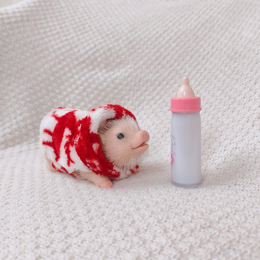 Eco-friendly Silicone Pet Simulation: Cute Hedgehog Office Stress Relief Toy Set