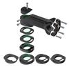 Bike Stem Shock Absorption Aluminum Alloy Bike Handlebar Stem Extender Riser for Road Bike Mountain Bike