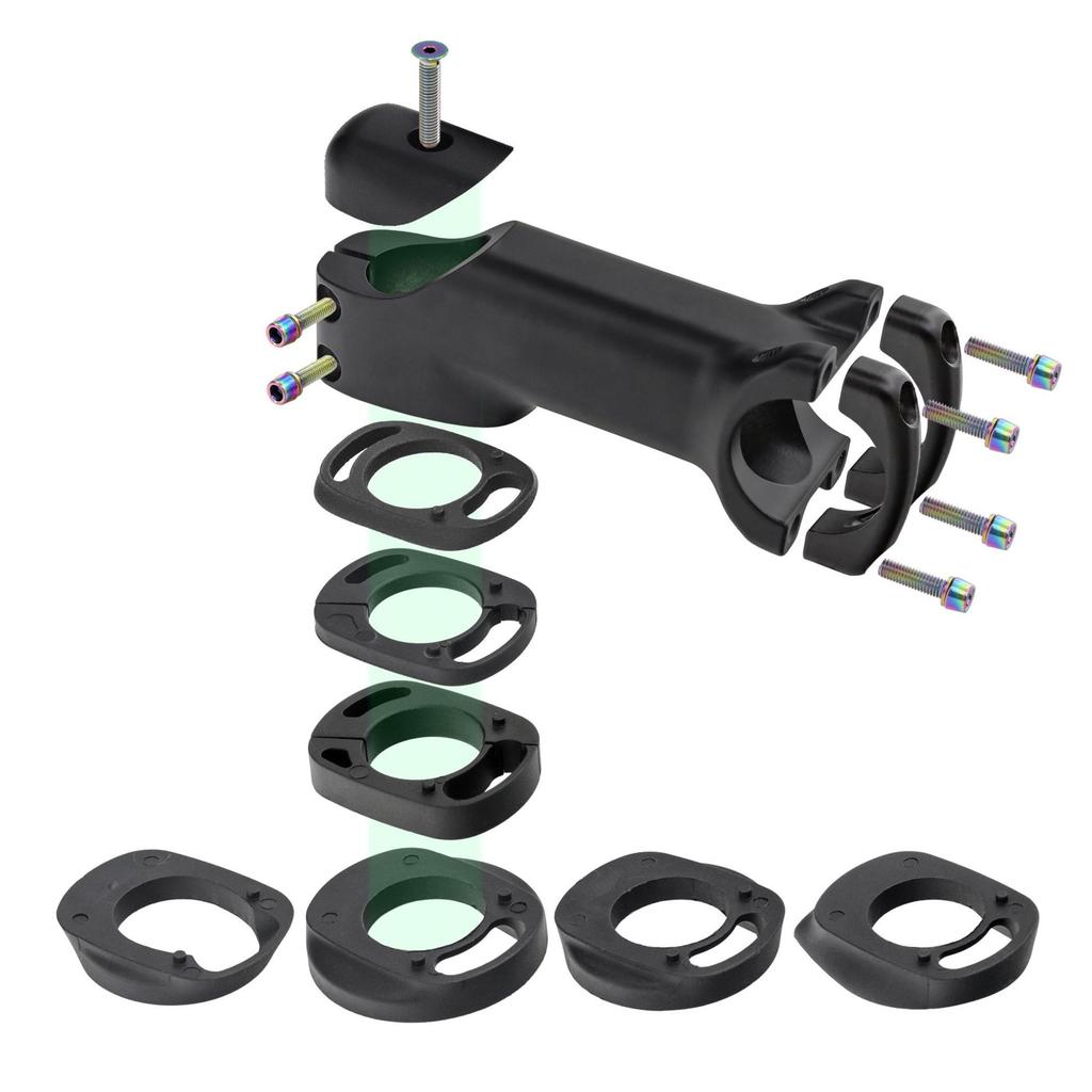Bike Stem Shock Absorption Aluminum Alloy Bike Handlebar Stem Extender Riser for Road Bike Mountain Bike