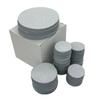 White Grinding Disc: 2, 3, 5 Inch, Round Flocking, Self-Adhesive Hook & Loop, Water-Resistant Dual-Use Polishing Film Sandpaper
