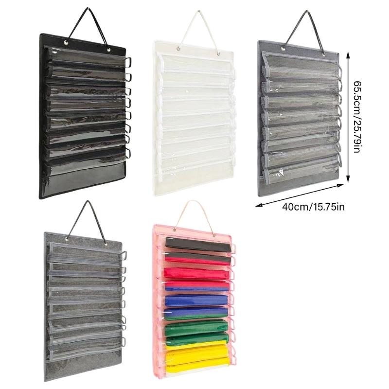 Karate Belt Holder Wall Mounted Multilevel Dust Protectors Organizers Accessory for 8 Belts and Medals Display Rack