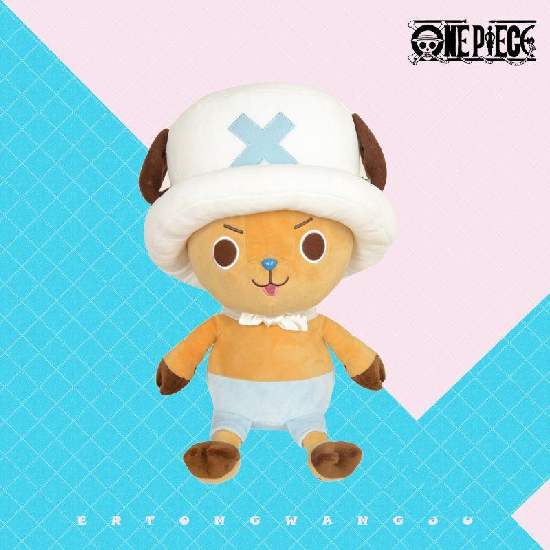 45cm One Piece Luffy Tony Chopper sawbones reindeer Stuffed Plush Toy Car Bed Sofa home decor Ornaments Pillow Doll Girl Gift