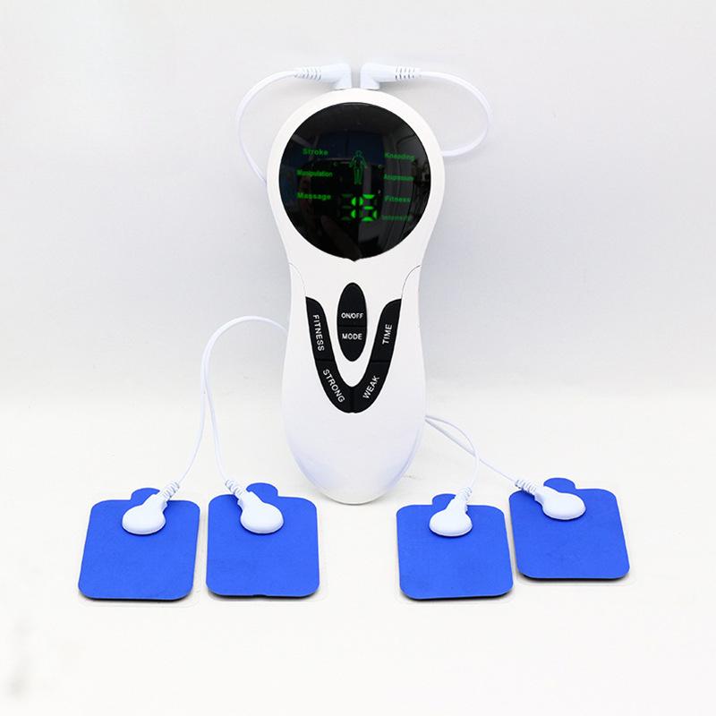 New Physiotherapy Instrument Mini Digital Meridian Massager, Pulse Dual Output Massager Charging Model
