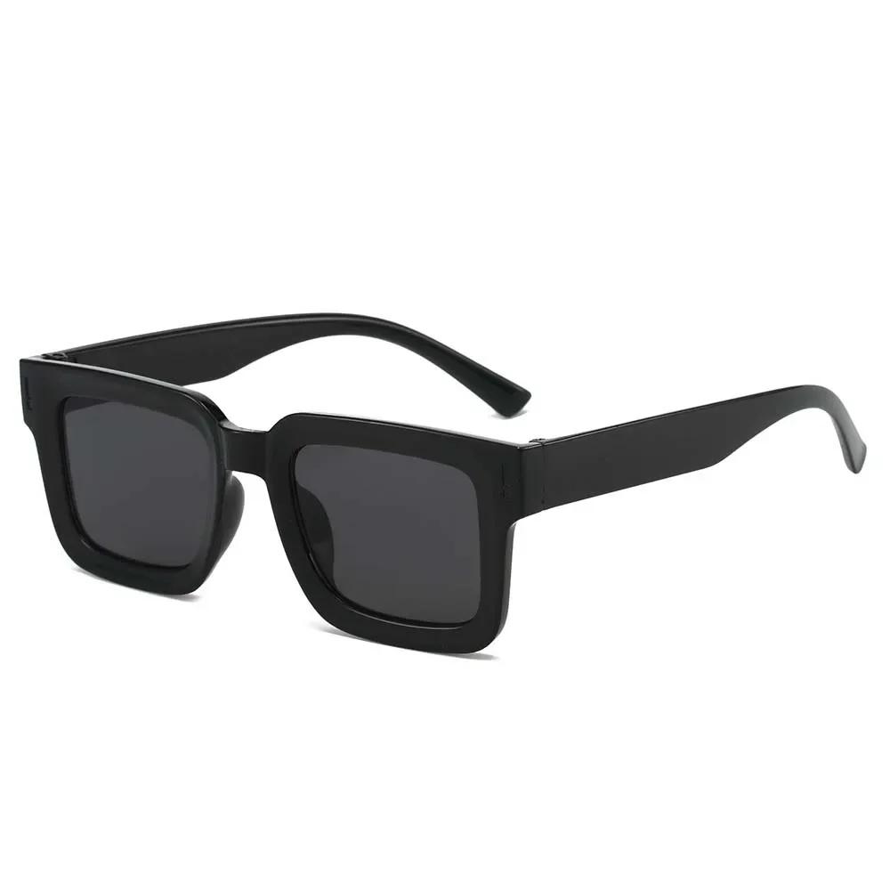 Plain Square Sunglasses Women Men Designer Classic Sun Glasses Female Male Fashion Brand Vintage Travel Shades