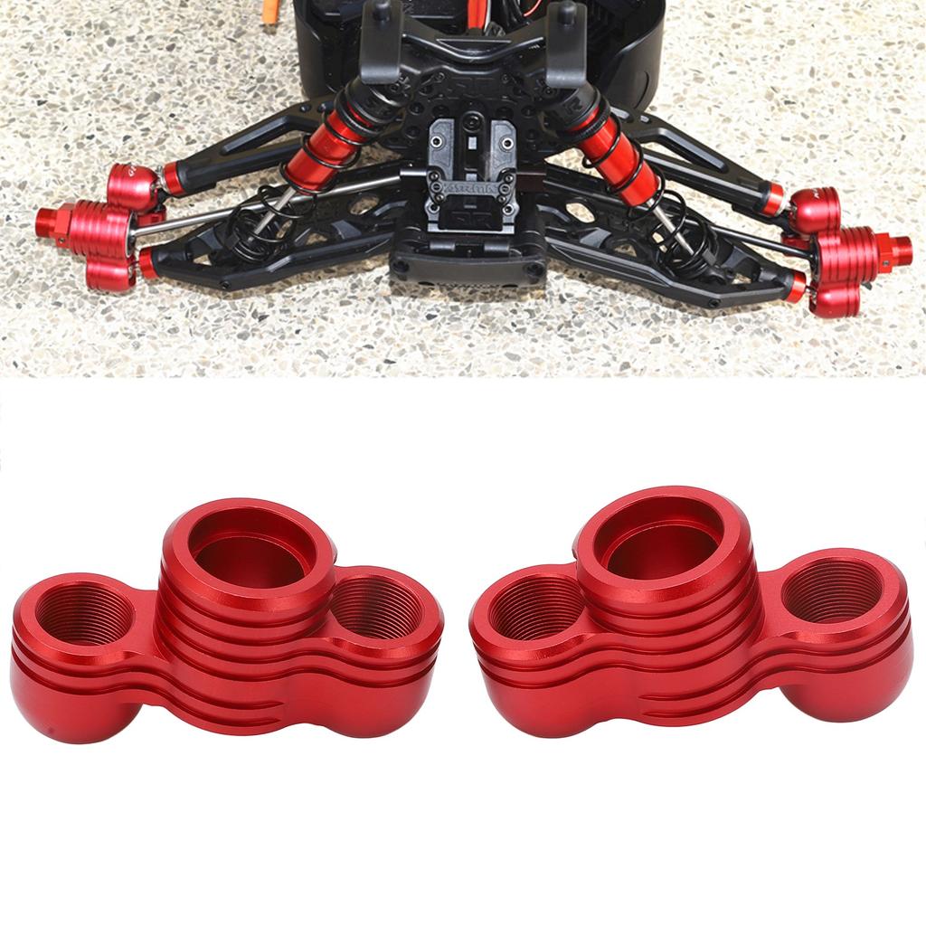 1 Pair Front Steering Knuckle Aluminum Alloy RC Car Upgrade Parts for KRATON 8S Outcast 8S 1/5 RC Car