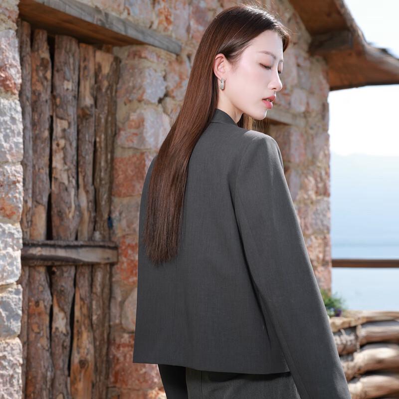 Sancai Plus Size 2025 Autumn Short Blazer