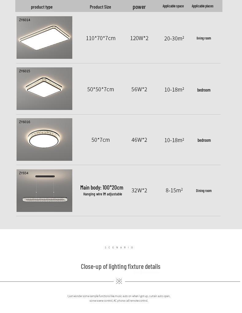 Modern Minimalist LED Ceiling Light for Bedroom, Living Room, Bathroom, or Balcony