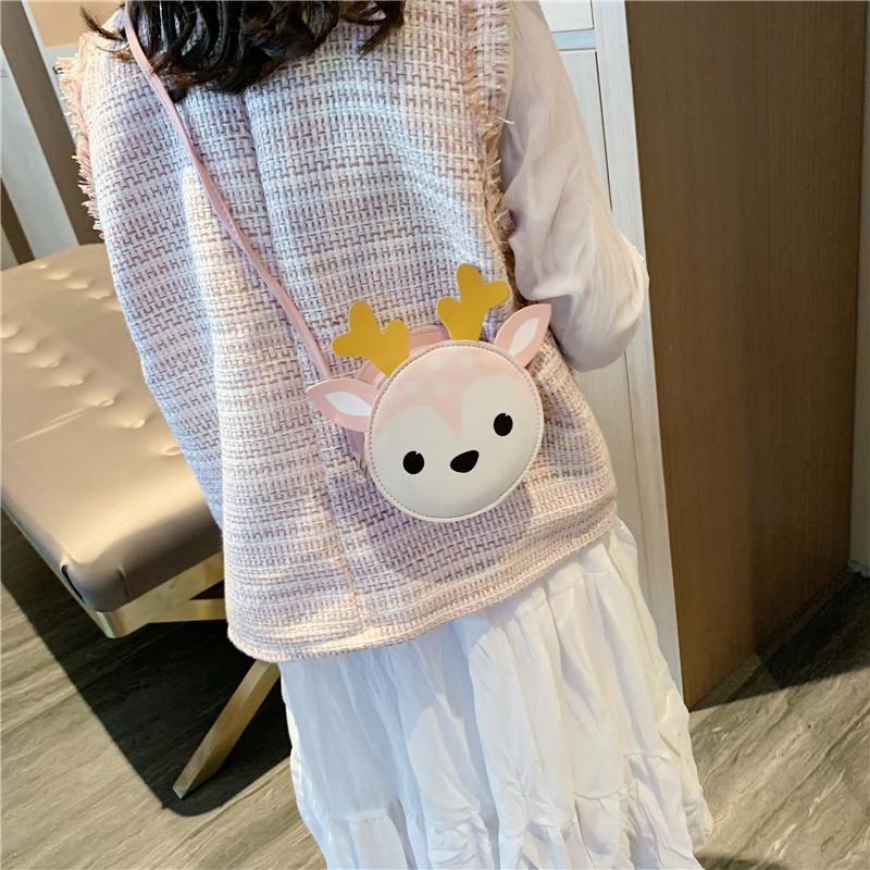 Cute Animal Print Crossbody Bag For Kids Kindergarten Fashionable And Versatile