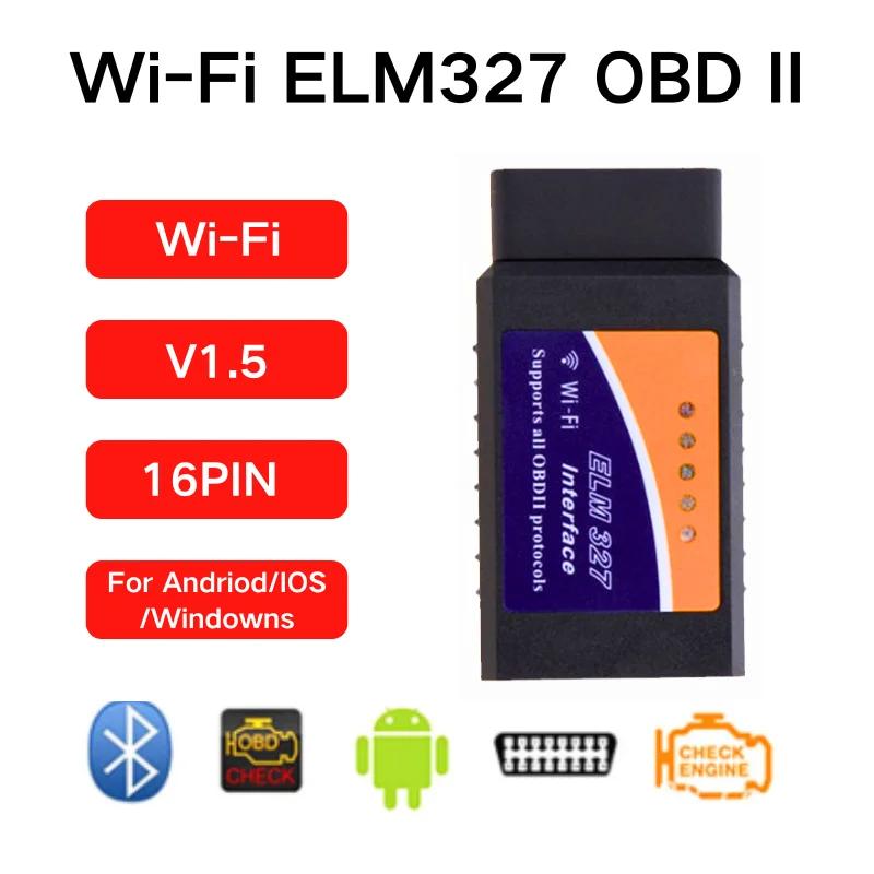 Mini ELM327 V2.1/V1.5 Bluetooth OBD2 Scanner Code Reader Car Diagnostic Tools Check Engine Scan Car Fault Detector Motorcycle