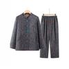 Elegant Two-Piece Spring & Autumn Shirt Suit for Middle-Aged and Elderly Women