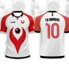 Men's Football T-shirt Japanese Animation T-shirt Inama Eleven Joint Short-sleeved Summer Comfortable Sports Children's T-shirt