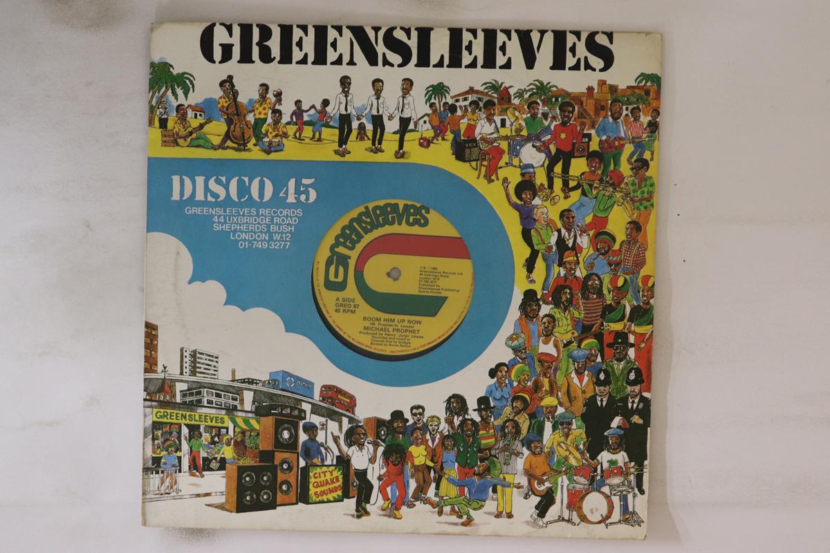 

12inch Record MICHAEL PROPHET - Boom Him Up Now / Trouble Nobody GRED87 Greensleeves Re 1982 UK Reggae, Ska & Dub Used