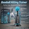 Yousheng Pop-up Trener Uderzeń Baseballowych z 3 Piłkami, Mini Podstawka do Uderzeń Baseballowych dla Idealnego Huśtania, Sprzęt do Treningu Uderzeń Baseballowych Bez