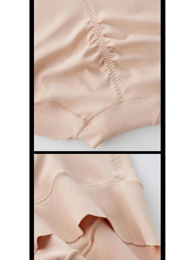 High-Waist Body Shaping Silk Underwear for Women - Jinkaier 5598