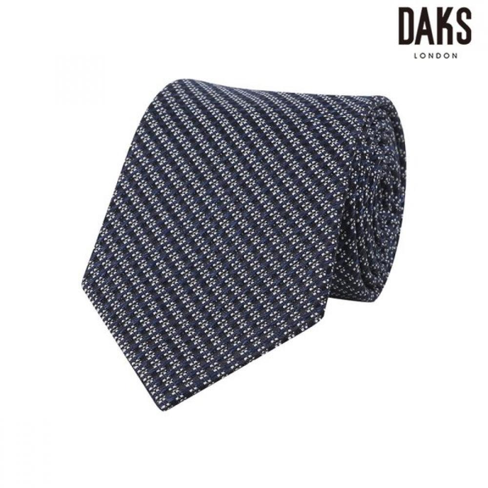 DakS Men S Navy Silk Blend Micro Square Allover Tie  Dmg1acf1283n1 navy/000