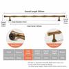 Bamboo Shape Drawer Pulls Solid Brass Wardrobe Handles Cabinet Door Handles  Kitchen Accessories