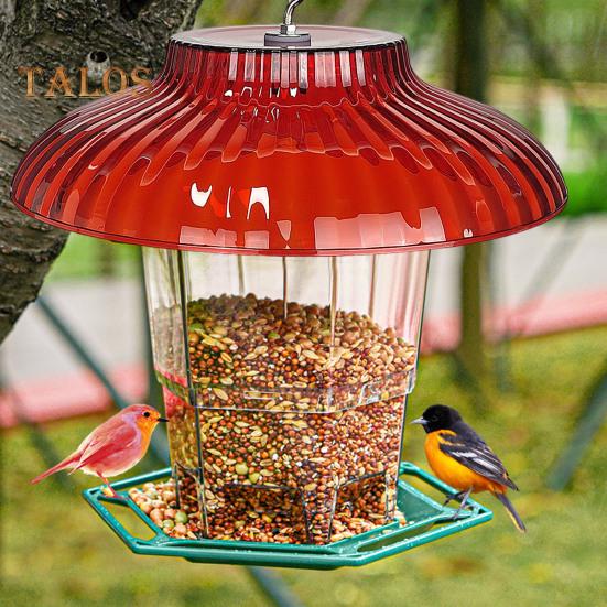 Capac protector din plastic, cupolă, pentru agățat păsări hrănitoare, rezistent la intemperii, colibri hrănitoare, ploaie protecție veveriță deflector pentru exterior