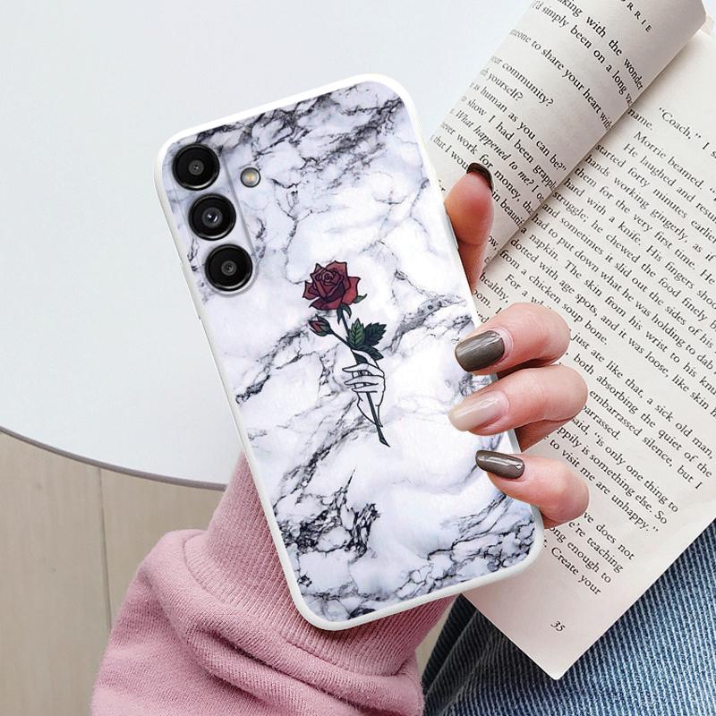 Case For Samsung A54 5G Back Cover Protective Silicone Funda Fashion Marble Stone Texture Coque For Galaxy A56 A16 A26 A36 A17