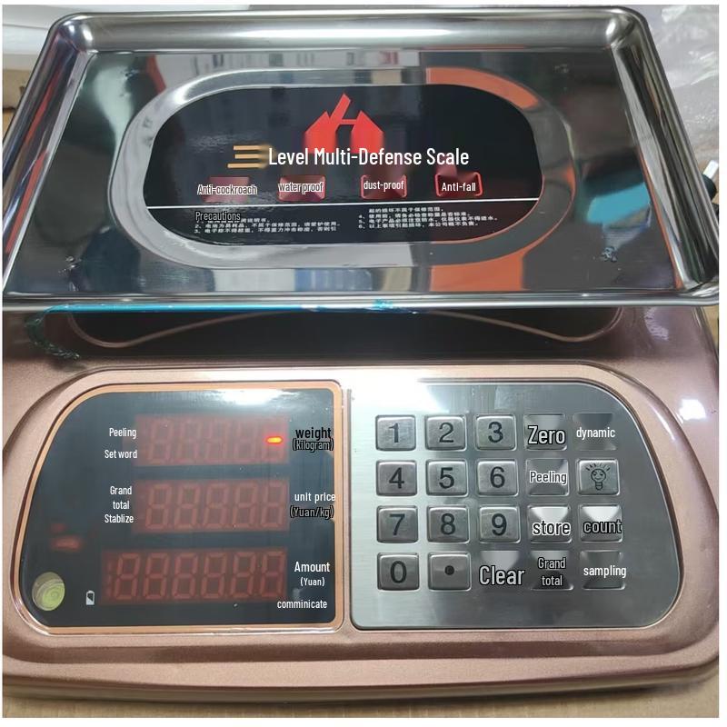 Yongdu 30KG Waterproof Commercial Platform Scale