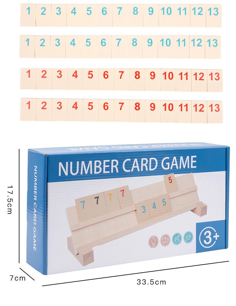 Versatile Israeli Multiplayer Wooden Board Game: Educational Fun for Kids and Parents