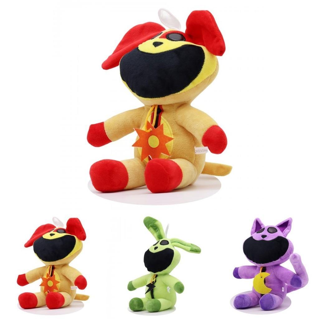 Poppy Playtime Smiling Critters Plush Toys 30cm Purple Laying Position Super Soft Short Plush Animal Collection