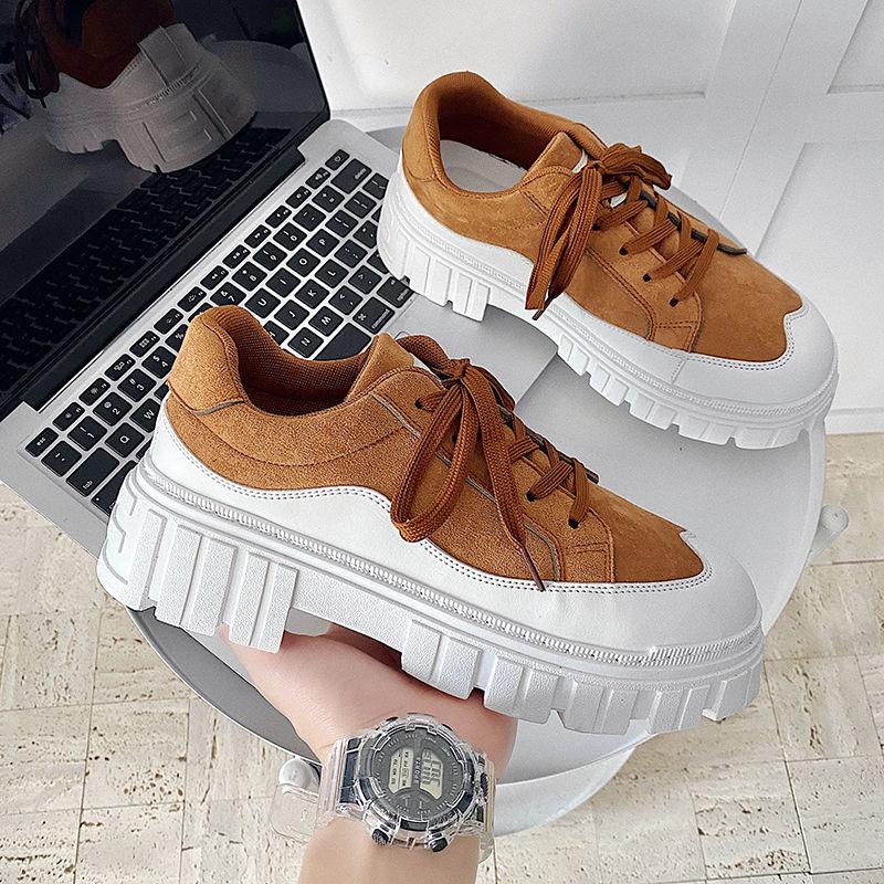 Casual Shoes Men Chunky Sneakers 2025 New Male Sneakers Black Autumn Shoes Platform Sneakers for Men Comfort Zapatillas Hombre