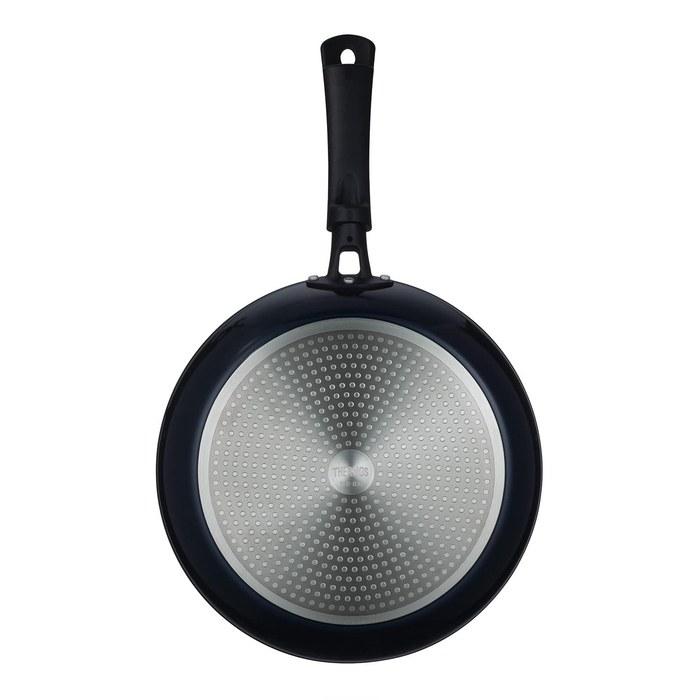 Thermos Plasma Hard-Coated Frying Pan 26cm IH Compatible Midnight Blue KFC-026 MDB