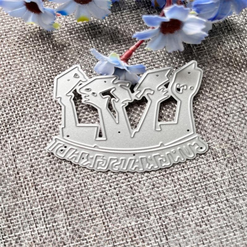 Graduation Metal Cutting Dies DIY Craft Carbon Steel Embossing Template Stencil Scrapbooking for Card Die Cuts Mold