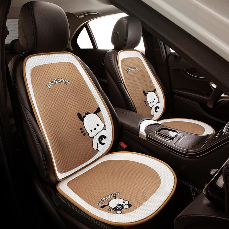 Pochacco Pattern Letter Cartoon Fashion Car Seat Pad Car Interior Accessories