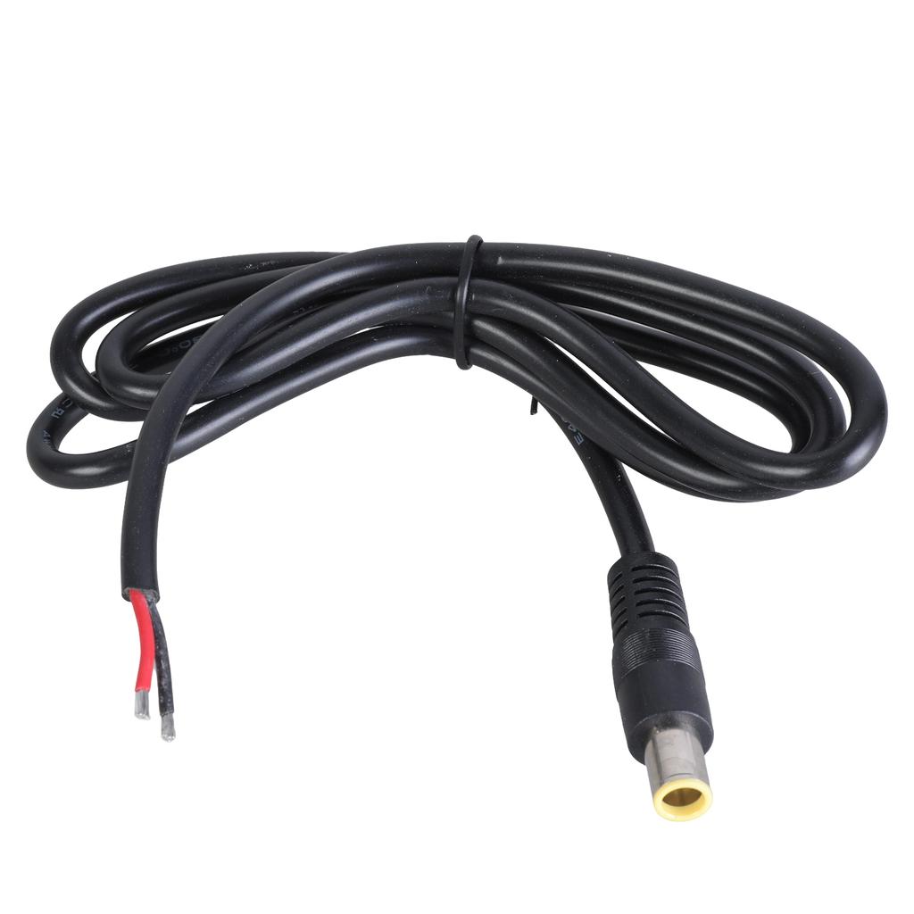 DC7909 Power Pigtail Cable 12V 8mm Male Plugs to Strippe Wire for Solar Energy Systems Laptop Power Supply 30cm/100cm
