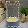 Kids Girlfriend Gift 3D Sticky Note Message Board Night Light USB Charging Warm Light Home Decor Desk Bedside Lamp