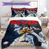 Elvis Presley Personalized Text Bed CoverBed Suitable for Bedrooms Wrinkle Resistant Bedroom Decor Perfect Gift for Friends & Family