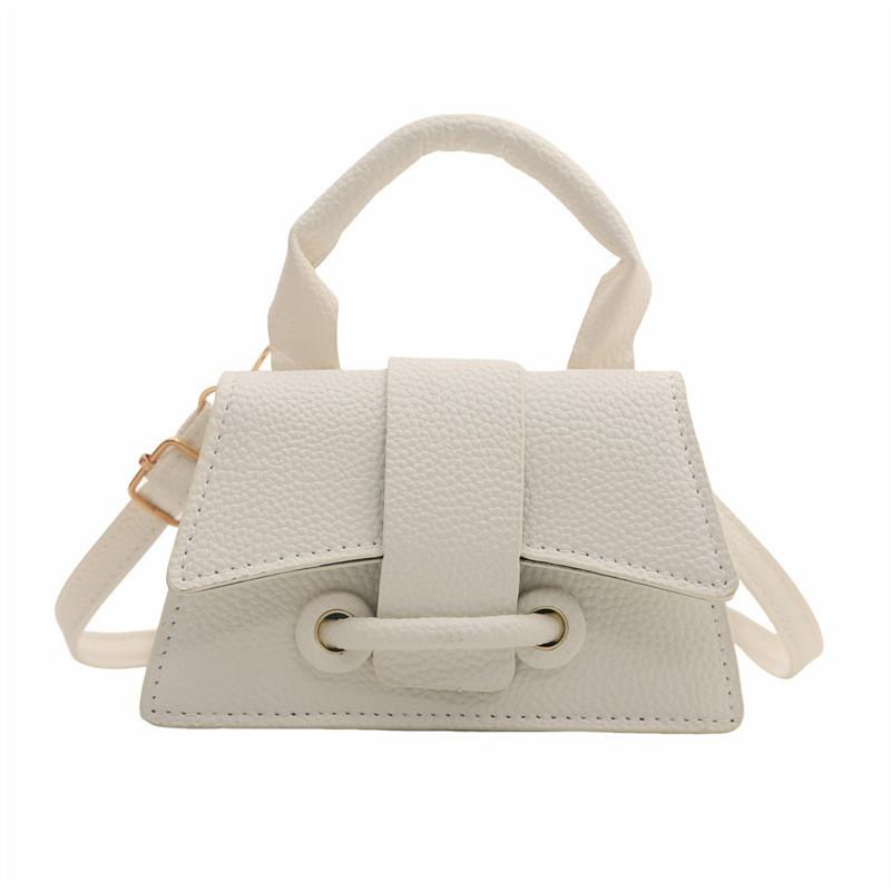 Chic Mini Shoulder Bag For Women Trendy Small Square Bag In Stylish Pu Leather