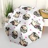 1pc Pug, Heart Automatic Folding Umbrella, Portable & Foldable Design with 8 Ribs, Casual Outdoor Accessory yy250805096