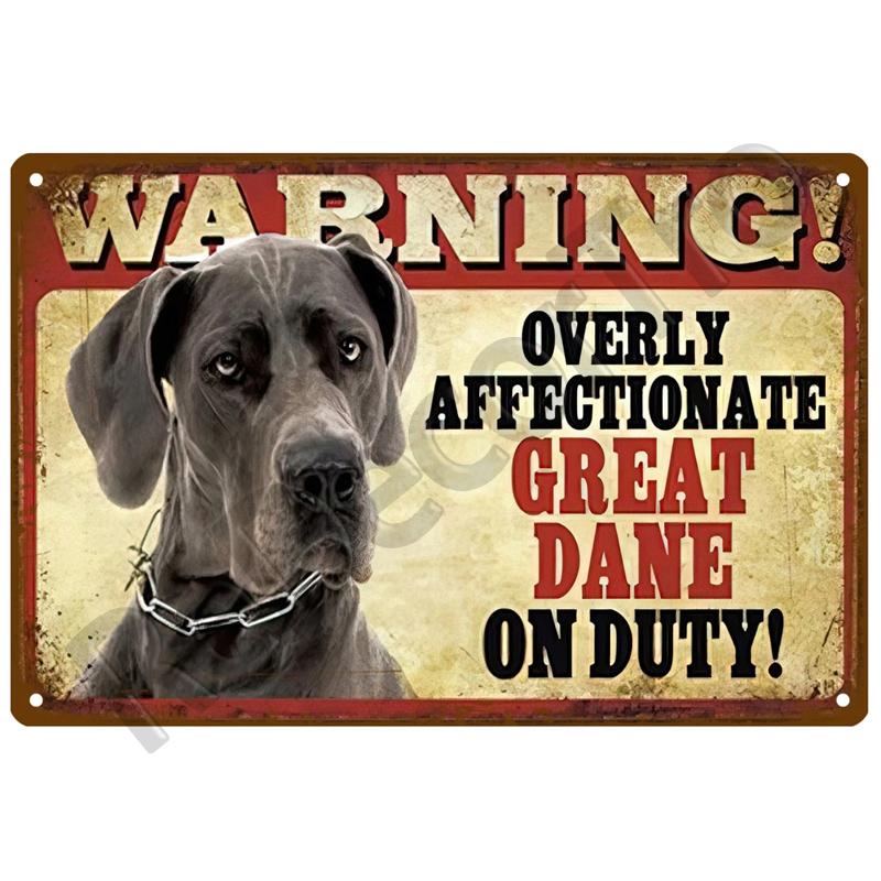 Retro Black Cat Metal Vintage Poster Funny Dog Wall Art Pet Sign Cafe Mural Plaque Metal Sign Tin Sign Plate Bathroom Home Decor