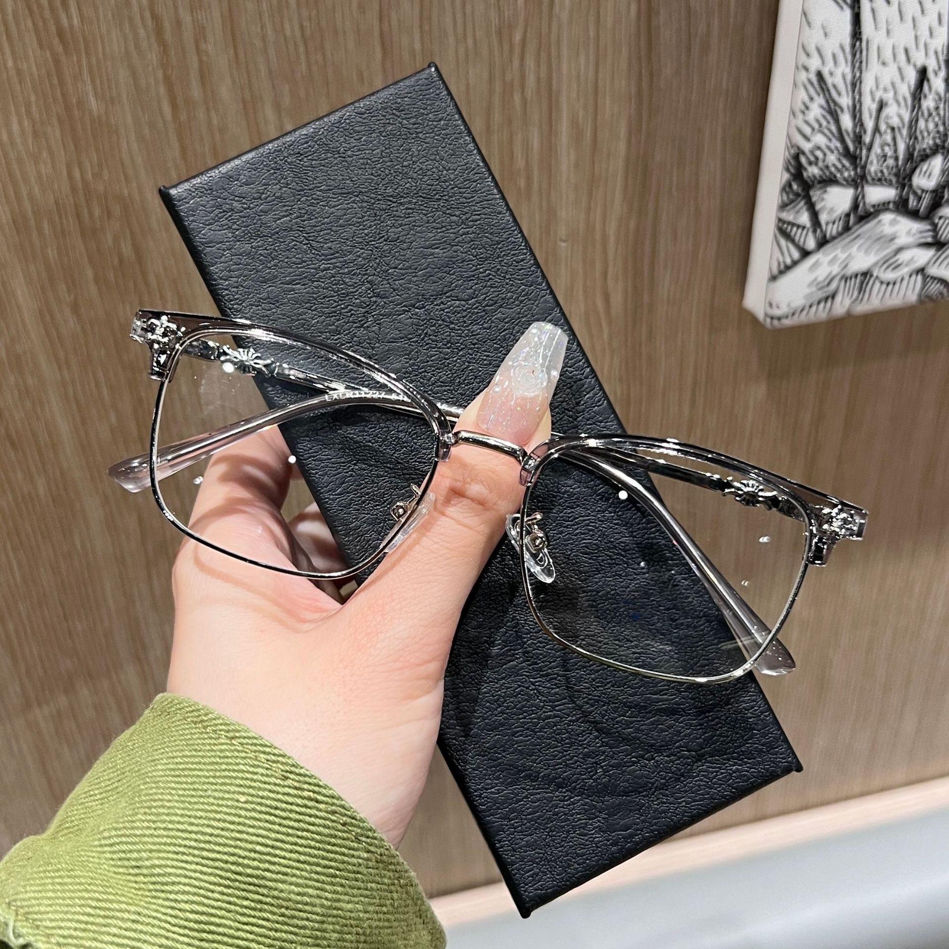 

Винтажные женские очки в оправе, художественные модные очки с защитой от синего света и очки для близорукости, вариант Tide