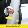 Car Door B Pillar Trim Edge Moulding Rubber Noise Weatherstrip Seal Strip Black