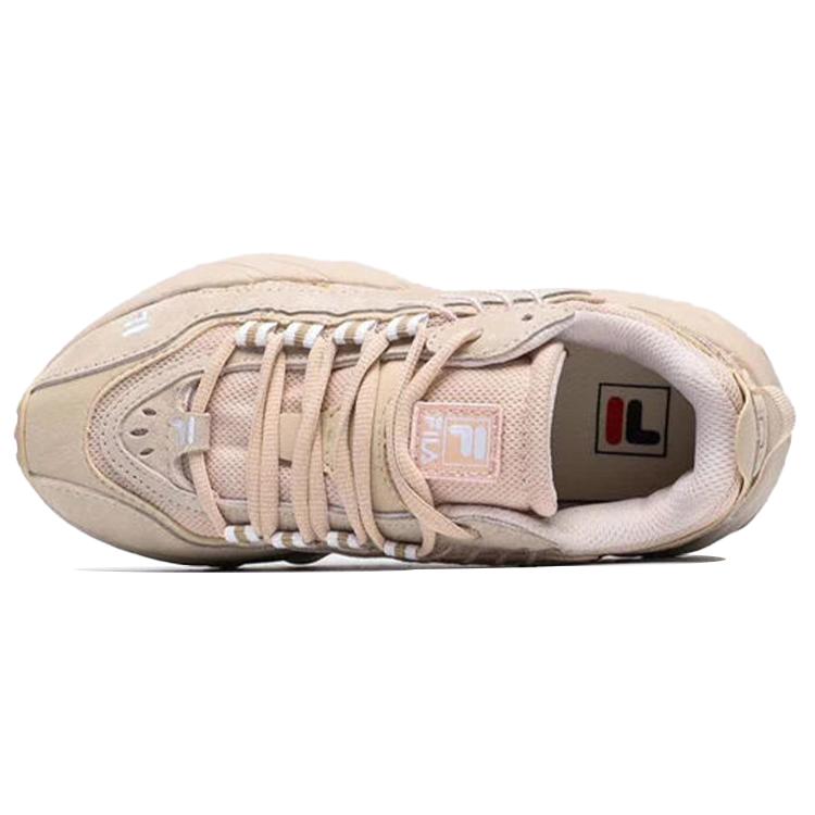 FILA ADE Vintage Fabric Low top Casual Running Shoes Women's Nude F12W011102FWP
