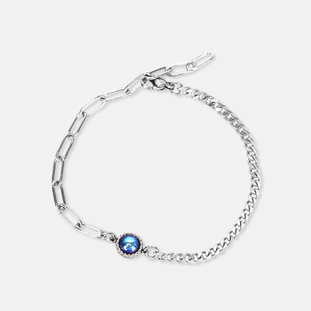 

Bracelet 1COLOR Surgical Steel Chain Men s Women s Couple Accessories 630ZIDA