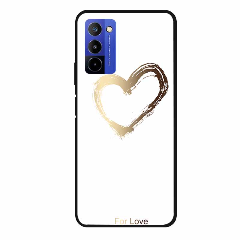 For Wiko 10 Case 6.75" Luxury TPU Soft Silicone Back Cover Phone Case for Wiko 10 Wiko10 Coque Protective Antichoc Love Fundas