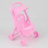Simulations-Babywagen Verformungsbeständig Kreativer Kunststoff Babyrosa Puppenwagen Shooting-Requisiten