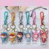 Cute Cartoon Acrylic Couples Keychain Pendant Perfect Gift For Students Friends And Colleagues Bah-0028
