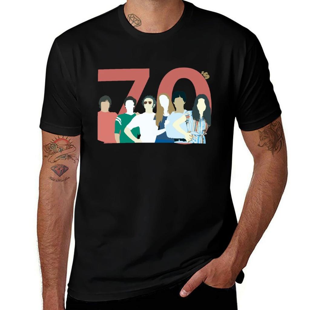 That 70s Show Retro Look Tshirt Lightweight Gym Training Tshirt
