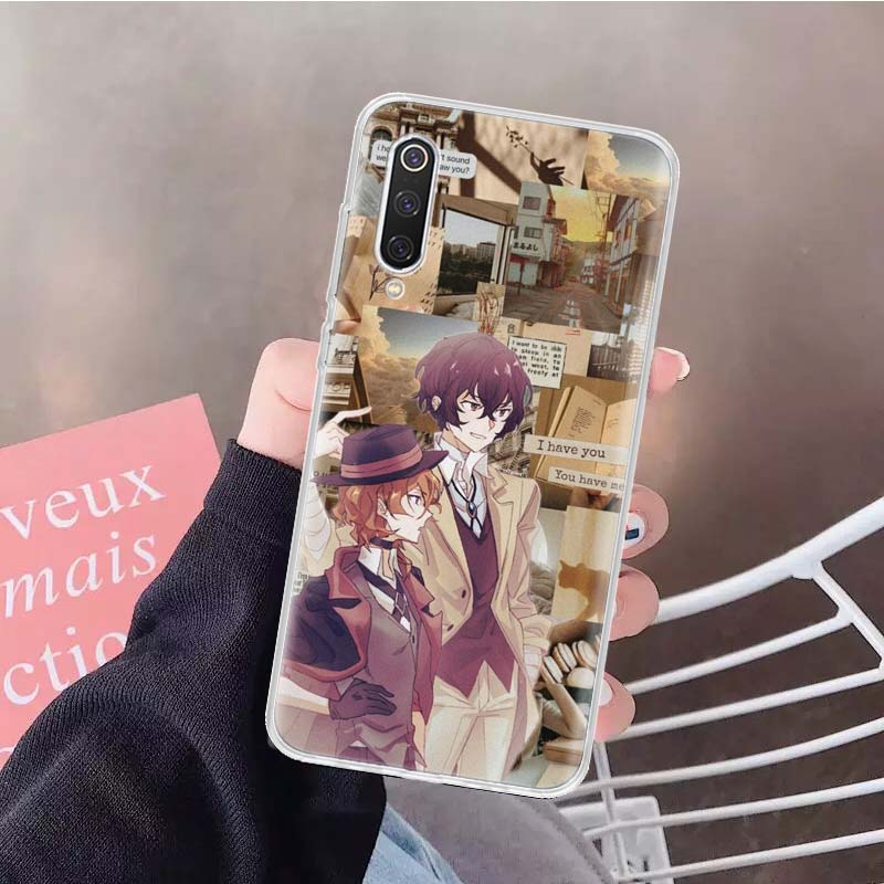 Bungo Stray Dogs Poster Soft Phone Case For Xiaomi Redmi Note 10 10S 9 9S 8 7 8T 11S 11T 11 Pro 9A 9T 9C 8A 7A Shell Cover Funda