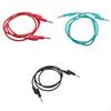Colorful Silicone Banana Connector To 1 Test Probe Cable